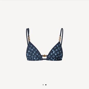 Louis Vuitton SKY MONOGRAM BIKINI TOP swimsuit